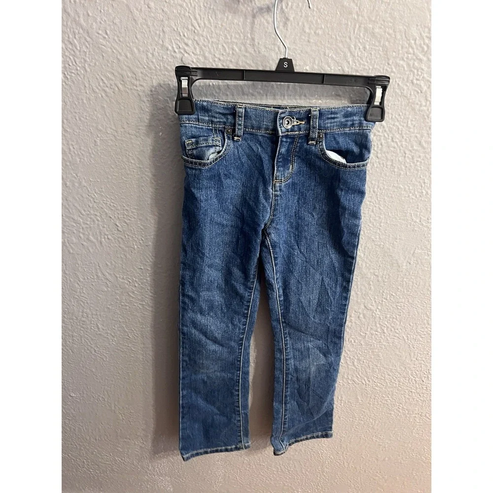 Children's Place Youth Girl's Size 8 Jeans Adjustable Waist Boot Cut‎